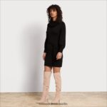 Sam Edelman Minikleid mit Rollkragen Frauen Schwarz Bekleidung 2P8JNV1146