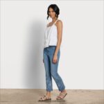 Sam Edelman Mittelhohe Linnie-Schlaghose Frauen Catalina Bekleidung 2P8JNV1183 - Image 2