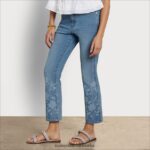 Sam Edelman Mittelhohe Linnie-Schlaghose Frauen Catalina Bekleidung 2P8JNV1183 - Image 3