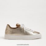 Sam Edelman Mohn-Schnürsneaker Frauen Gold Schuhwerk 2P8JNV310 - Image 2