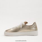 Sam Edelman Mohn-Schnürsneaker Frauen Gold Schuhwerk 2P8JNV310 - Image 4