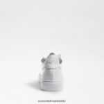 Sam Edelman Mohn-Schnürsneaker Frauen weißes Leder Schuhwerk 2P8JNV309 - Image 5