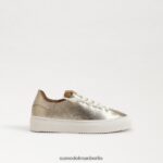 Sam Edelman Mohn-Schnürsneaker Kinder Gold Blatt Schuhwerk 2P8JNV925 - Image 2