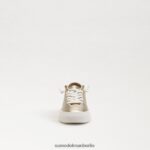 Sam Edelman Mohn-Schnürsneaker Kinder Gold Blatt Schuhwerk 2P8JNV925 - Image 3