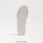 Sam Edelman Mohn-Schnürsneaker Kinder weiches Silber Schuhwerk 2P8JNV923 - Image 6