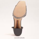Sam Edelman Nellie Glitzer-Plateau-Absatz Frauen Schwarz Schuhwerk 2P8JNV453 - Image 6