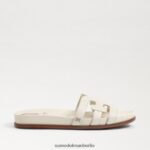 Sam Edelman Nettie Slide-Sandale Frauen modernes Elfenbein Schuhwerk 2P8JNV275 - Image 2