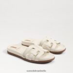 Sam Edelman Nettie Slide-Sandale Frauen modernes Elfenbein Schuhwerk 2P8JNV275