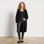 Sam Edelman Norfolk große Strickjacke Frauen Schwarz Bekleidung 2P8JNV1240