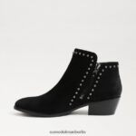Sam Edelman Paola-Stiefeletten Frauen schwarzes Wildleder Schuhwerk 2P8JNV792 - Image 4