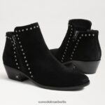 Sam Edelman Paola-Stiefeletten Frauen schwarzes Wildleder Schuhwerk 2P8JNV792 - Image 7