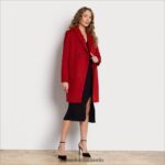 Sam Edelman Peacoat aus Wollmischung Frauen Rot Bekleidung 2P8JNV1239 - Image 2