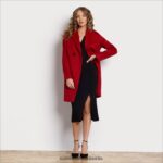 Sam Edelman Peacoat aus Wollmischung Frauen Rot Bekleidung 2P8JNV1239