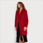 Sam Edelman Peacoat aus Wollmischung Frauen Rot Bekleidung 2P8JNV1239 - Image 4