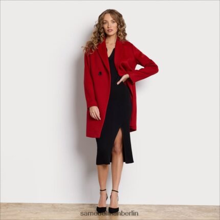 Sam Edelman Peacoat aus Wollmischung Frauen Rot Bekleidung 2P8JNV1239