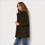 Sam Edelman Peacoat-Jacke aus Wolle Frauen Militärgrün Bekleidung 2P8JNV1157 - Image 2