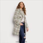 Sam Edelman Peacoat-Jacke aus Wolle Frauen sanftes Grün Bekleidung 2P8JNV1125 - Image 2