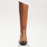 Sam Edelman Penny2 breiter Reitstiefel aus Kalbsleder Frauen Whiskey-Leder Schuhwerk 2P8JNV436 - Image 3