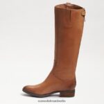 Sam Edelman Penny2 breiter Reitstiefel aus Kalbsleder Frauen Whiskey-Leder Schuhwerk 2P8JNV436 - Image 4
