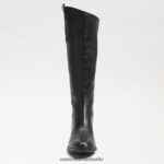 Sam Edelman Penny-Reitstiefel aus Leder Frauen schwarzes Leder Schuhwerk 2P8JNV415 - Image 3