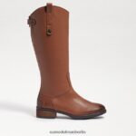 Sam Edelman Penny-Reitstiefel Kinder neues Whiskey-Leder Schuhwerk 2P8JNV1008 - Image 2