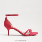 Sam Edelman Pfingstrosen-Sandale mit Kätzchenabsatz Frauen Ultra-Fuchsia-Wildleder Schuhwerk 2P8JNV507 - Image 2