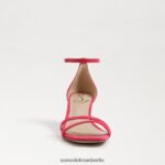 Sam Edelman Pfingstrosen-Sandale mit Kätzchenabsatz Frauen Ultra-Fuchsia-Wildleder Schuhwerk 2P8JNV507 - Image 3