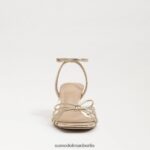 Sam Edelman Philippa Kitten Heel Frauen Gold Blatt Schuhwerk 2P8JNV178 - Image 3