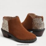 Sam Edelman Pryce-Stiefelette Kinder Grenzbraun Schuhwerk 2P8JNV1004 - Image 7