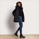 Sam Edelman Pufferweste Frauen Schwarz Bekleidung 2P8JNV1156 - Image 2