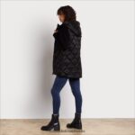 Sam Edelman Pufferweste Frauen Schwarz Bekleidung 2P8JNV1156 - Image 4
