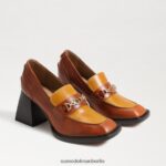 Sam Edelman Quincy-Loafer mit Blockabsatz Frauen rostbraun Schuhwerk 2P8JNV630