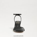 Sam Edelman Rayelle Kitten-Heel Frauen schwarzes Lackleder Schuhwerk 2P8JNV682 - Image 3