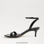 Sam Edelman Rayelle Kitten-Heel Frauen schwarzes Lackleder Schuhwerk 2P8JNV682 - Image 4