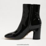 Sam Edelman Rehkitz-Stiefeletten Frauen schwarzes Lackleder Schuhwerk 2P8JNV787 - Image 4