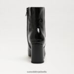 Sam Edelman Rehkitz-Stiefeletten Frauen schwarzes Lackleder Schuhwerk 2P8JNV787 - Image 5