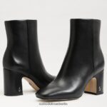 Sam Edelman Rehkitz-Stiefeletten Frauen schwarzes Leder Schuhwerk 2P8JNV784 - Image 7
