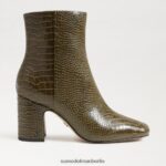Sam Edelman Rehkitz-Stiefeletten Frauen Tannengrün Schuhwerk 2P8JNV781 - Image 2