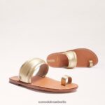 Sam Edelman Sandale „Margit“ mit Zehenring Frauen Bernstein Gold Schuhwerk 2P8JNV257 - Image 7