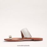 Sam Edelman Sandale „Margit“ mit Zehenring Frauen modernes Elfenbein Schuhwerk 2P8JNV259 - Image 4