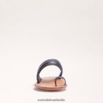 Sam Edelman Sandale „Margit“ mit Zehenring Frauen schwarzes Leder Schuhwerk 2P8JNV258 - Image 3