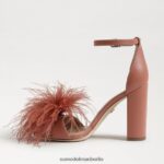 Sam Edelman Sandale mit Yaro-Federabsatz Frauen Siena Rose Schuhwerk 2P8JNV765 - Image 4