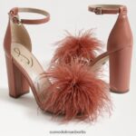 Sam Edelman Sandale mit Yaro-Federabsatz Frauen Siena Rose Schuhwerk 2P8JNV765 - Image 7