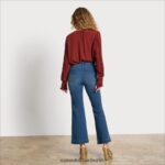 Sam Edelman Schlaghose mit hohem Bund Frauen Mond Tanz Bekleidung 2P8JNV1224 - Image 4