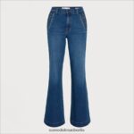 Sam Edelman Schlaghose mit hohem Bund Frauen Mond Tanz Bekleidung 2P8JNV1224 - Image 5