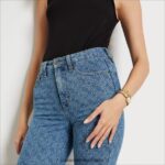 Sam Edelman Schmale, gerade Hose mit hohem Bund Frauen berechnet Bekleidung 2P8JNV1223 - Image 3