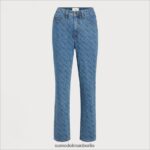 Sam Edelman Schmale, gerade Hose mit hohem Bund Frauen berechnet Bekleidung 2P8JNV1223 - Image 5