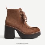 Sam Edelman Shaw-Schnürstiefel Frauen Walnussbraun Schuhwerk 2P8JNV842 - Image 2