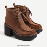 Sam Edelman Shaw-Schnürstiefel Frauen Walnussbraun Schuhwerk 2P8JNV842