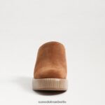 Sam Edelman Shiloh-Pantoletten mit Absatz Frauen Grenzbraun Schuhwerk 2P8JNV717 - Image 3